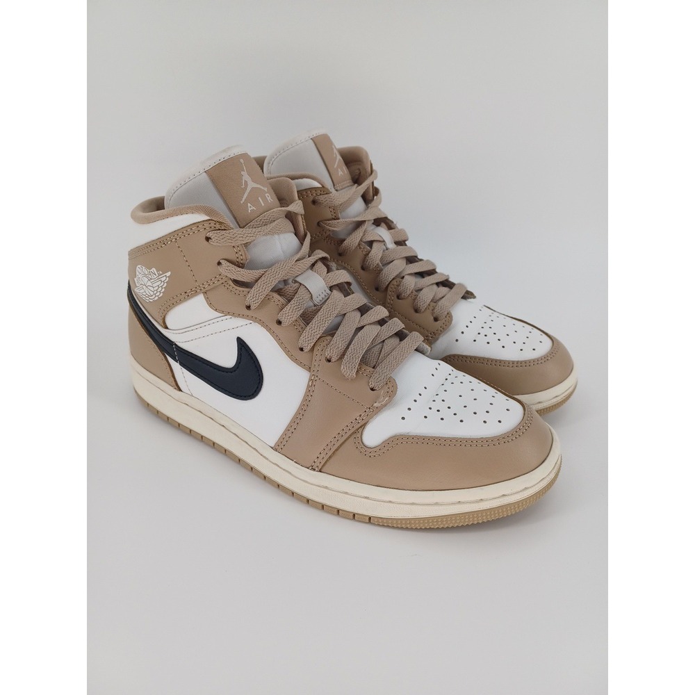 Nike Air Jordan 1 Mid Womens US 9 BQ6472-103 "Desert" No Box